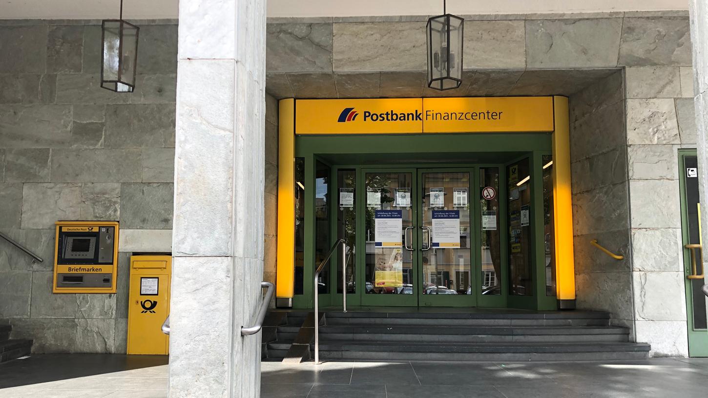 Noch im Juni: Postbank-Filiale in der Bamberger Innenstadt wird schließen 