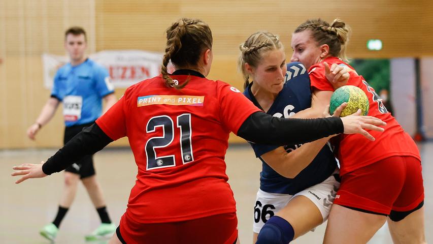 Traumstart im Aufstiegskampf: Handballerinnen des HC Erlangen schlagen Bergtheim klar