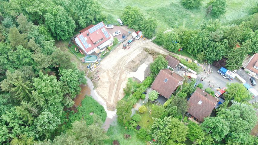 Nach Regen und Gewitter: Große Schäden in Franken und der Oberpfalz