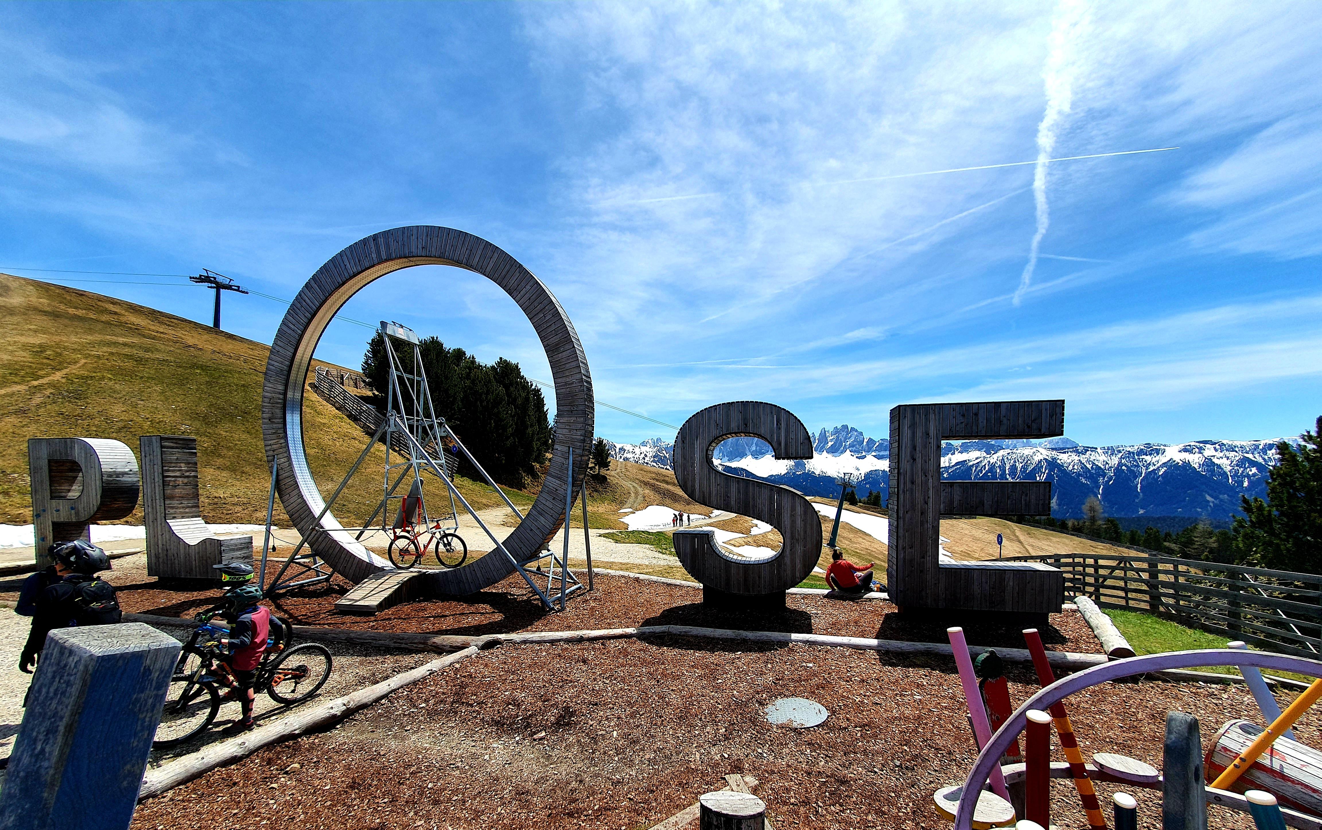 Die Plose ist der Hausberg von Brixen, hier beginnt der Woody-Walk, eine sehr schöne Panoramatour für Familien.