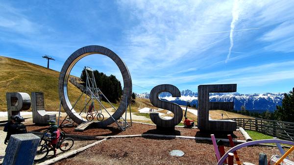 Die Plose ist der Hausberg von Brixen, hier beginnt der Woody-Walk, eine sehr schöne Panoramatour für Familien.