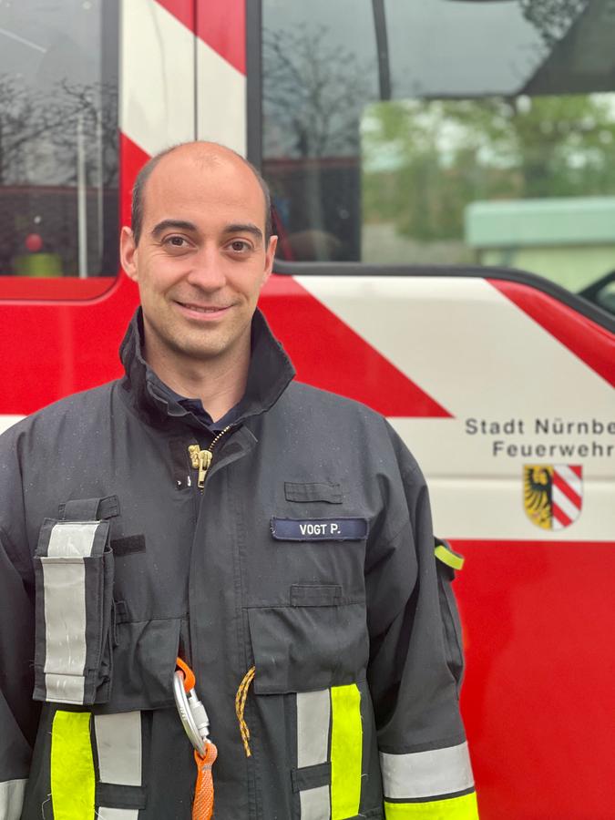Patrick Vogt versucht, die freiwillige Feuerwehr digital zu vernetzen.
