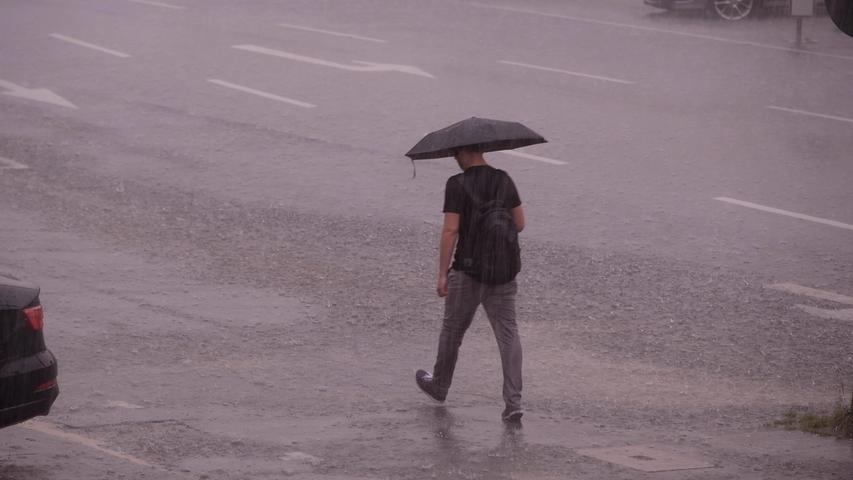 Hagel und Überschwemmungen: So wüteten die Unwetter in der zweiten Juniwoche in Franken