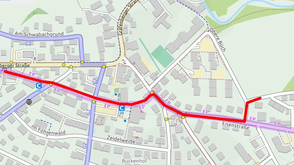 So soll der Vorrang-Radweg verlaufen.
So soll der Vorrang-Radweg verlaufen.
