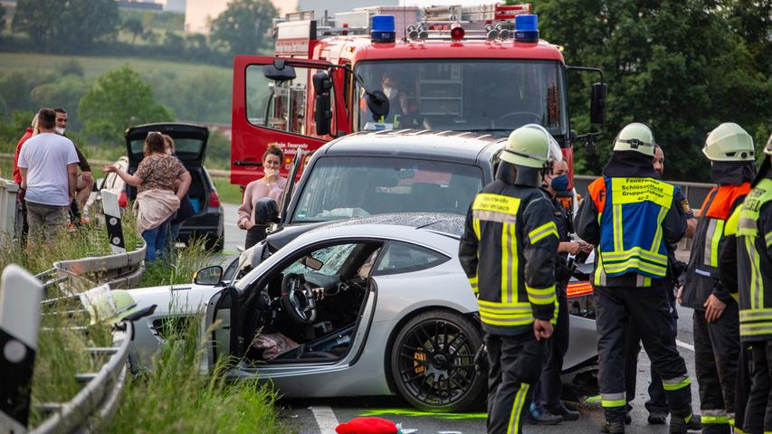 Mercedes-AMG GT und Alpina B3 kollidieren mit Gegenverkehr: Über 200.000 Euro Schaden