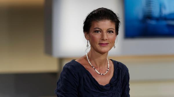 Sahra Wagenknecht 2021-06-06 Deutschland, Berlin - Sahra Wagenknecht (Die Linke), Bundestagsabgeordnete, zu Gast bei An