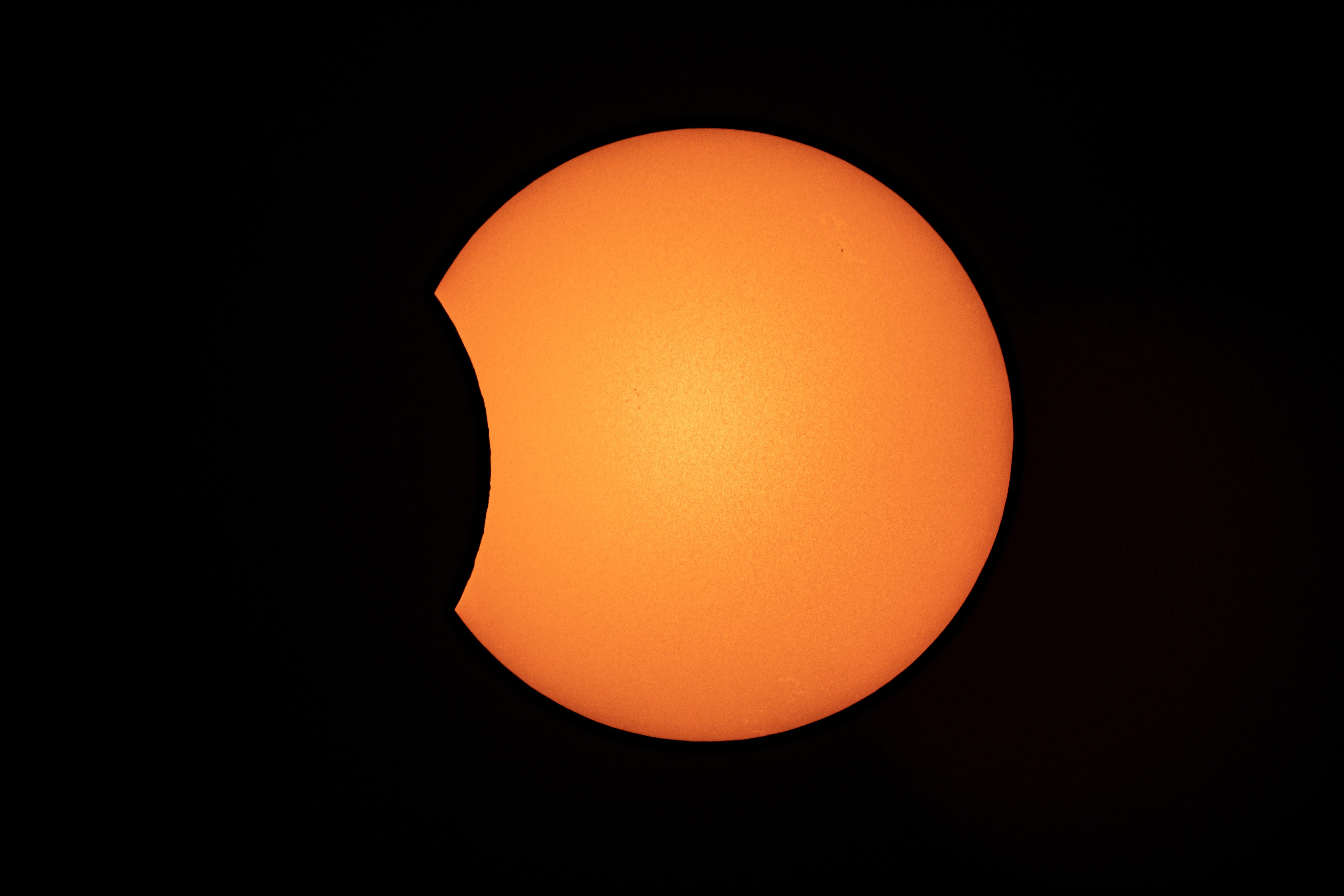 Spektakulär Teilweise Sonnenfinsternis über Erlangen und ERH