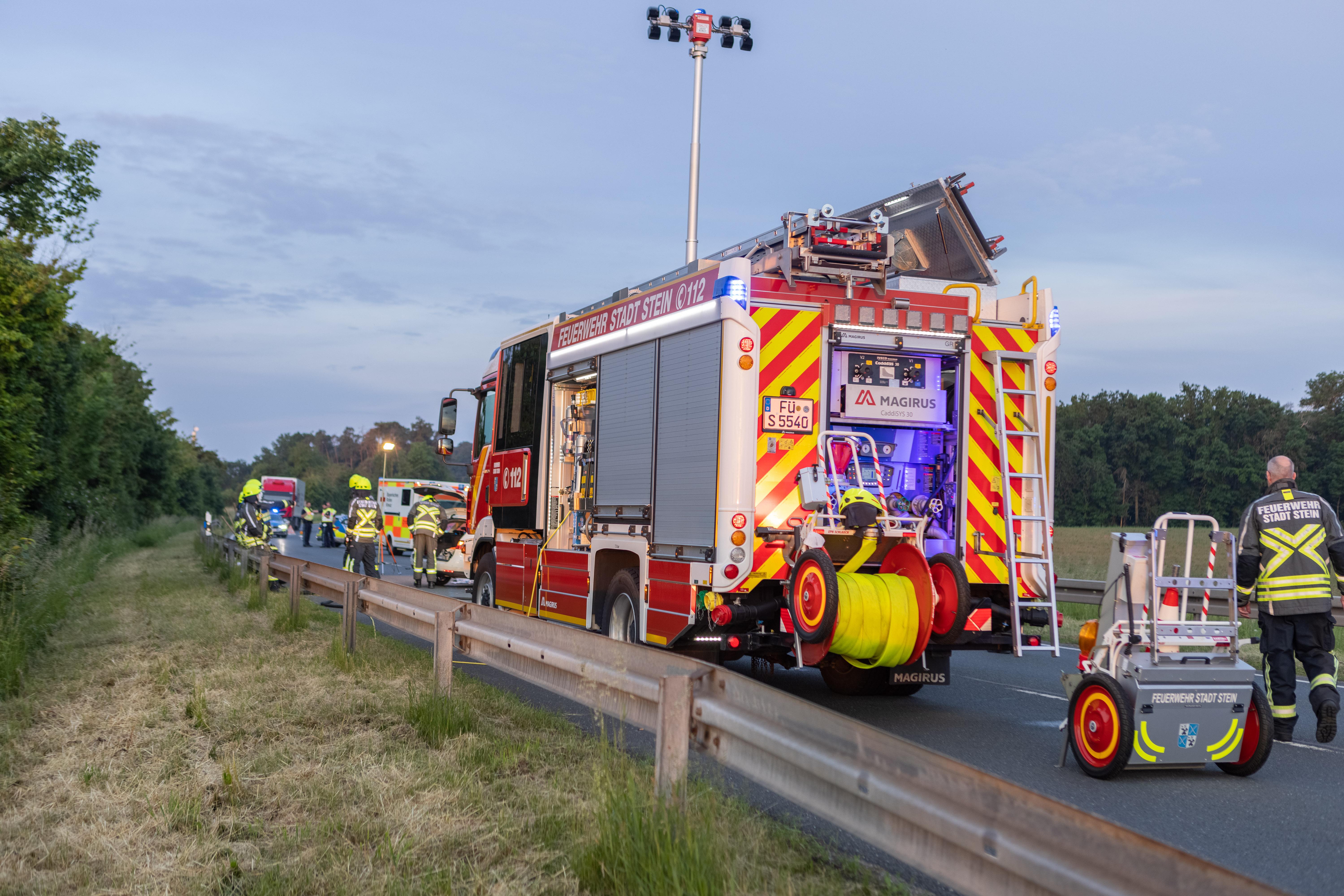 Schwerer Unfall Im Landkreis Furth Vier Menschen Verletzt Gutzberg Nordbayern