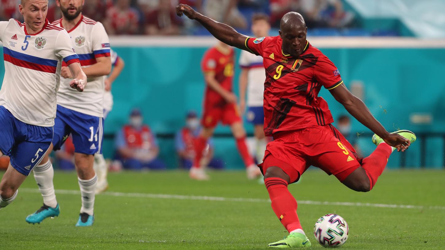 Doppeltorschütze: Belgiens Lukaku demonstrierte gegen Russland seine Extraklasse. Doppeltorschütze: Belgiens Lukaku demonstrierte gegen Russland seine Extraklasse.