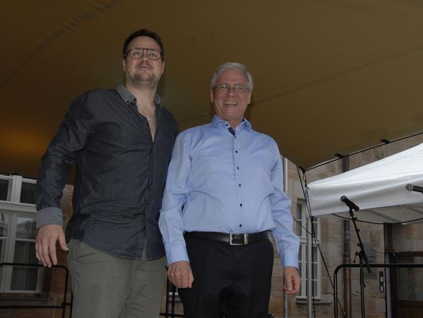 Erwin Feith und sein Sohn Andreas.
Erwin Feith und sein Sohn Andreas.
