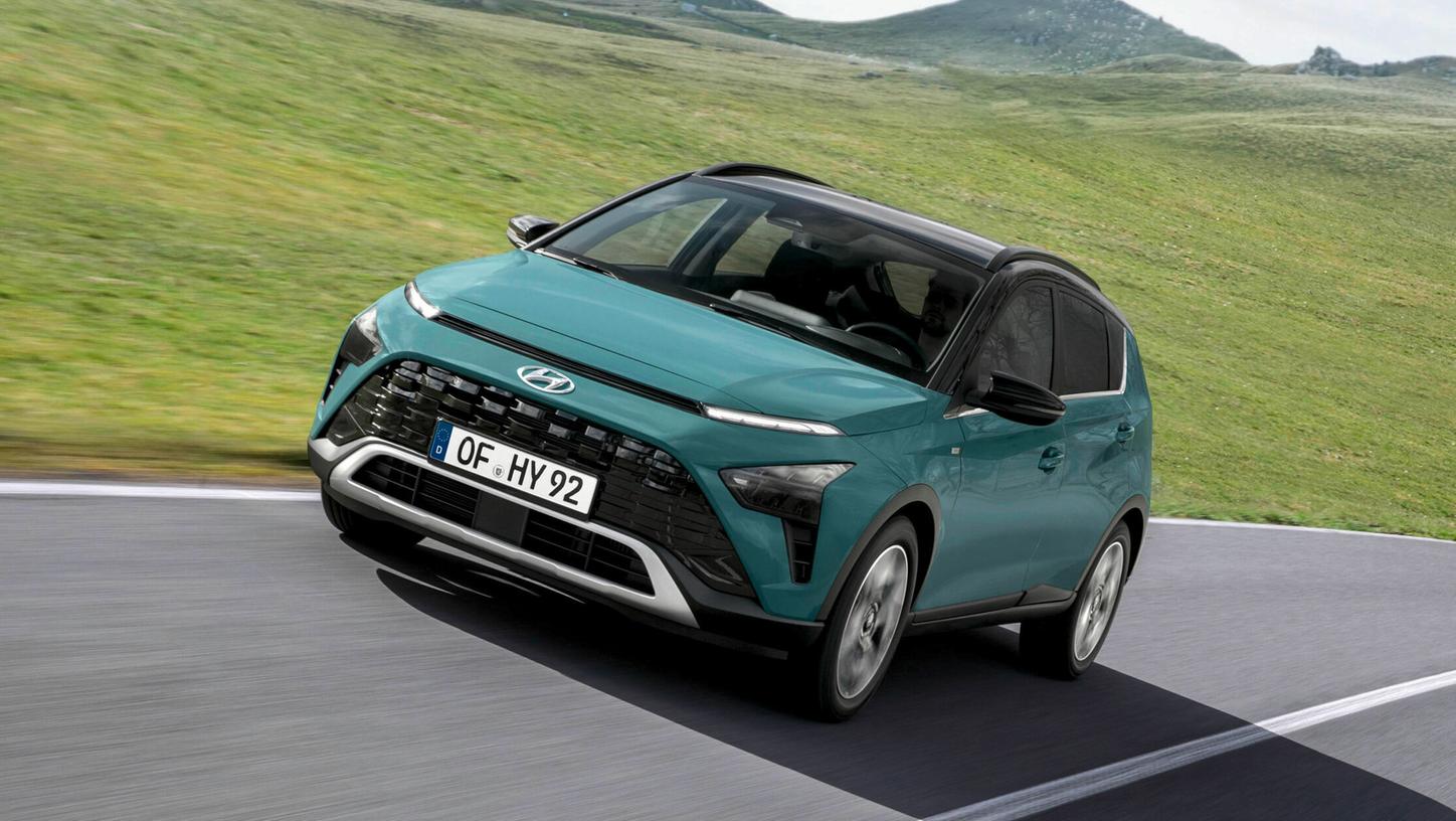 Hyundai Bayon: Konservativ sieht anders aus. Hyundai Bayon: Konservativ sieht anders aus.
