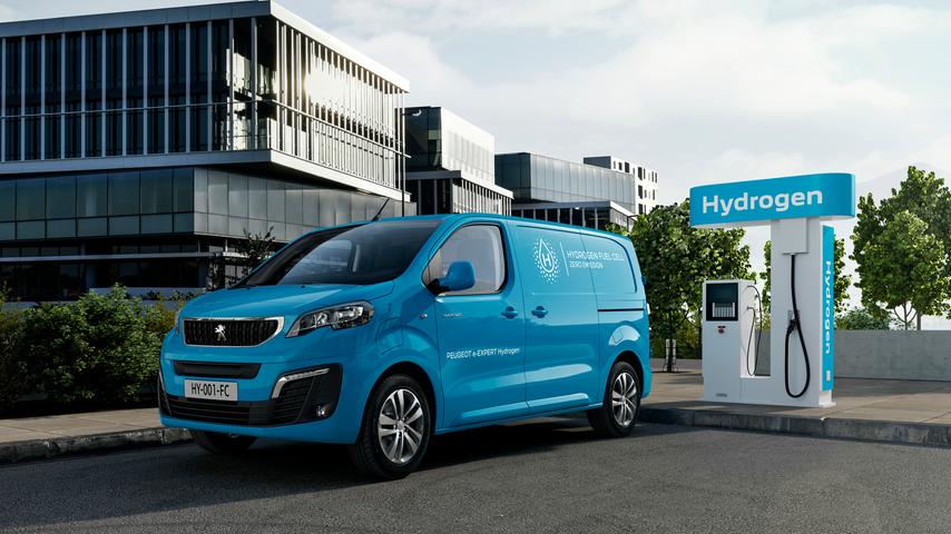 Citroën ë-Jumpy Hydrogen: Fährt mit Wasserstoff