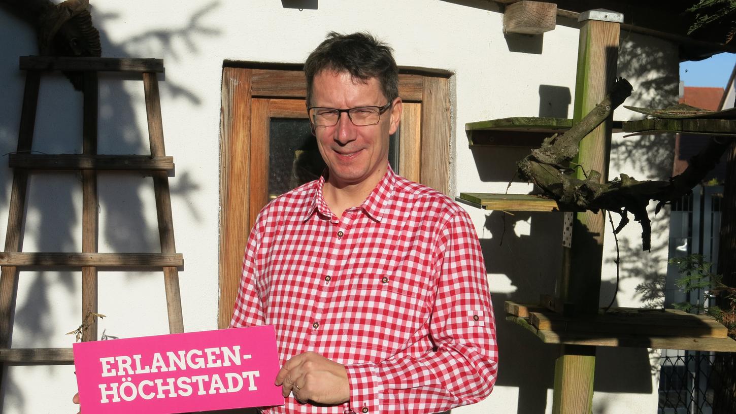 Bleibt bis Herbst einer der Sprecher des Kreisverbands Erlangen-Land der Grünen: Manfred Bachmayer. Dann will er bei der Neuwahl des kompletten Vorstands das Amt in jüngere Hände geben.