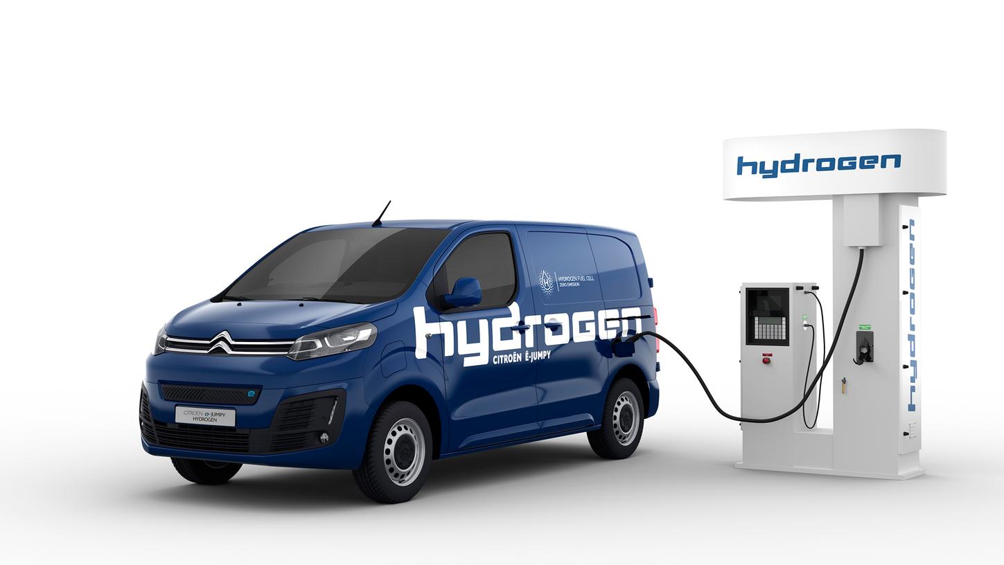 Citroën ë-Jumpy Hydrogen: Fährt mit Wasserstoff Citroën ë-Jumpy Hydrogen: Fährt mit Wasserstoff