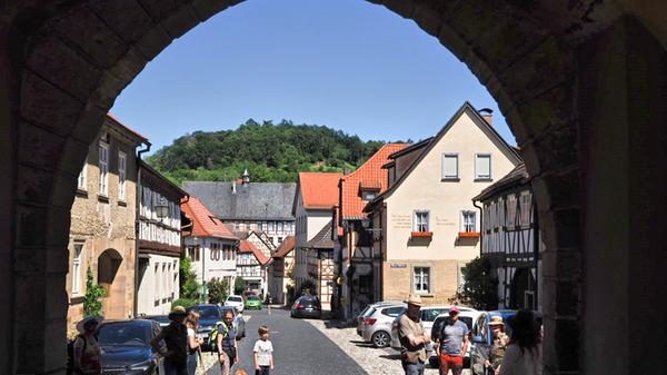 Tordurchfahrt nach Königsberg in Unterfranken.