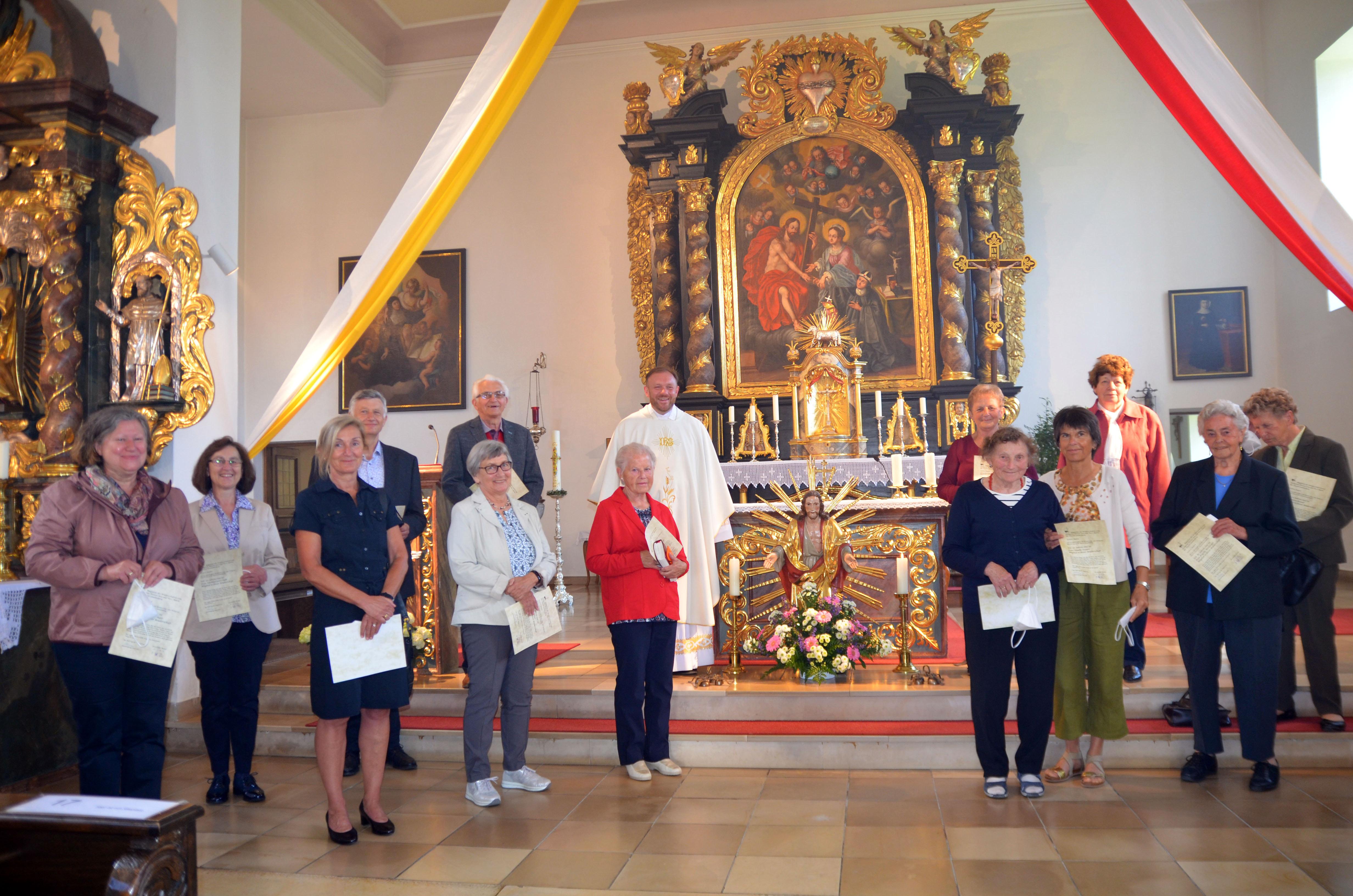 Seit 80 Jahren in der „Herz Jesu-Herz Mariä-Bruderschaft“ | Nordbayern