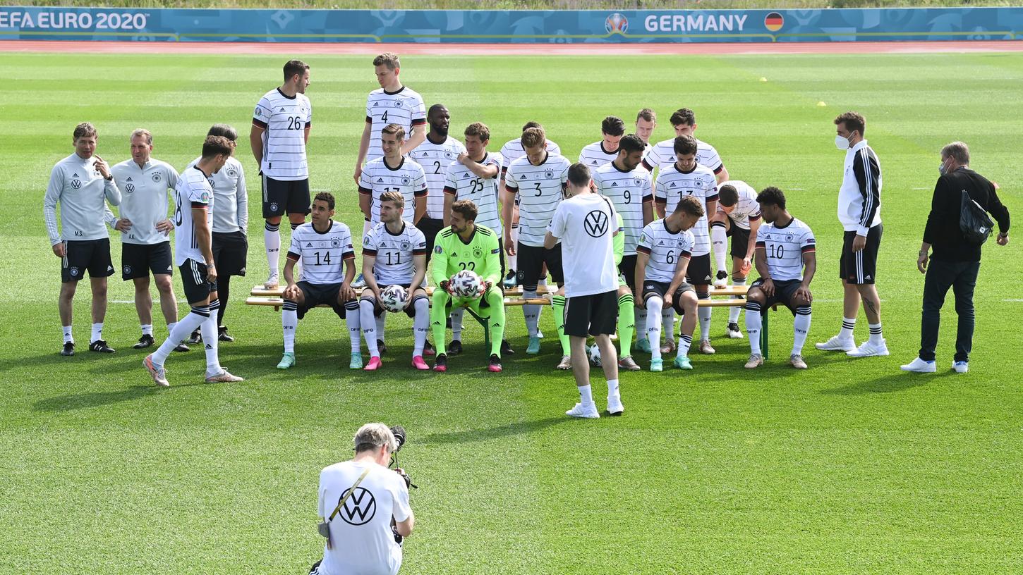 Im Fokus, so gut es eben geht: Vielleicht wird es noch ein wenig dauern, bis jeder Nationalspieler seinen Platz gefunden hat.