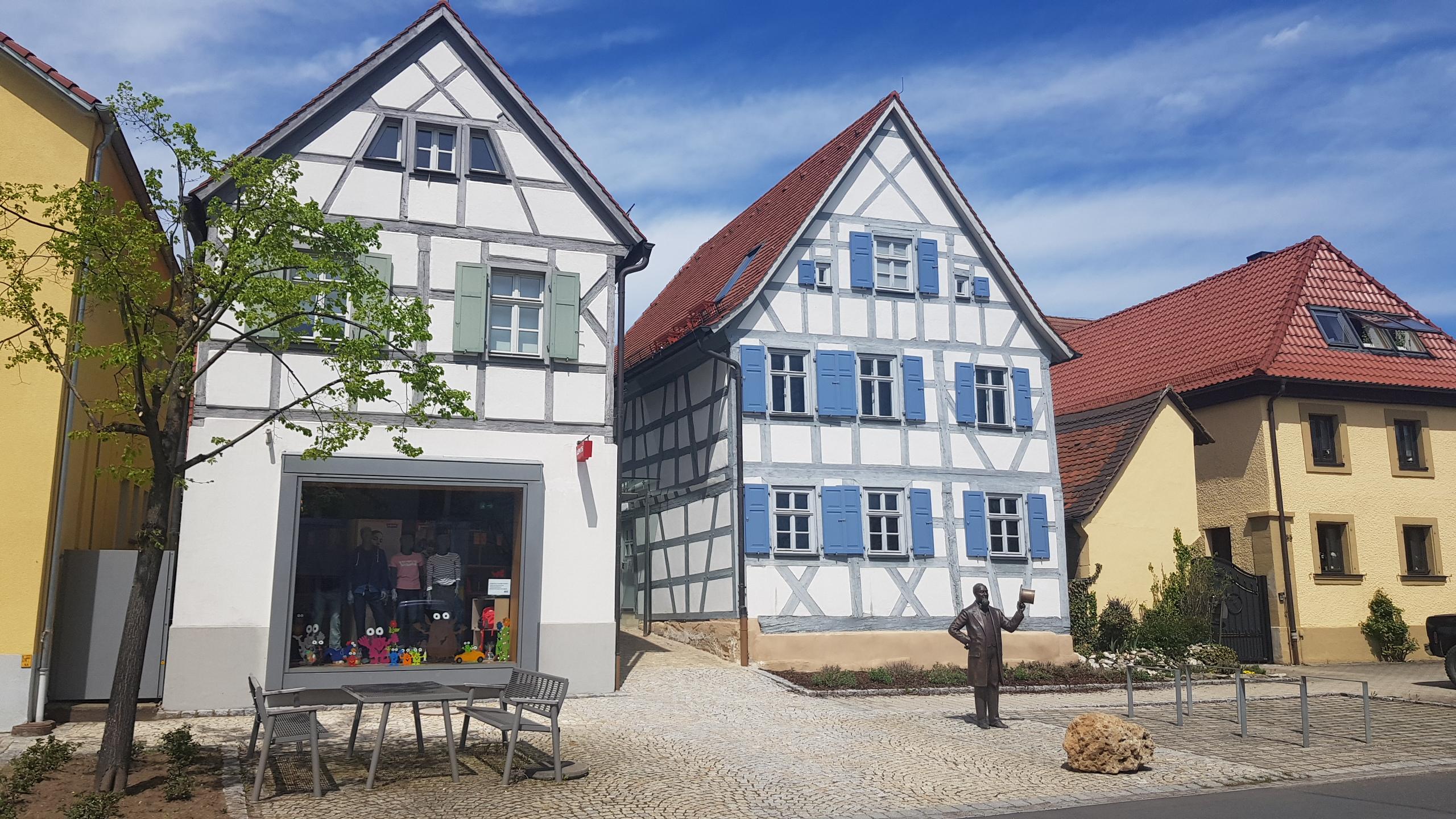Das Geburtshaus, eines der schönsten Häuser Buttenheims.