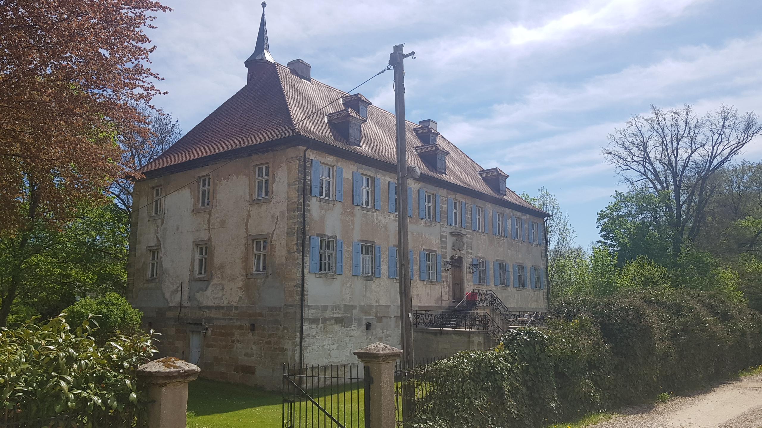Das Schloss Buttenheim, es ist in Privatbesitz.