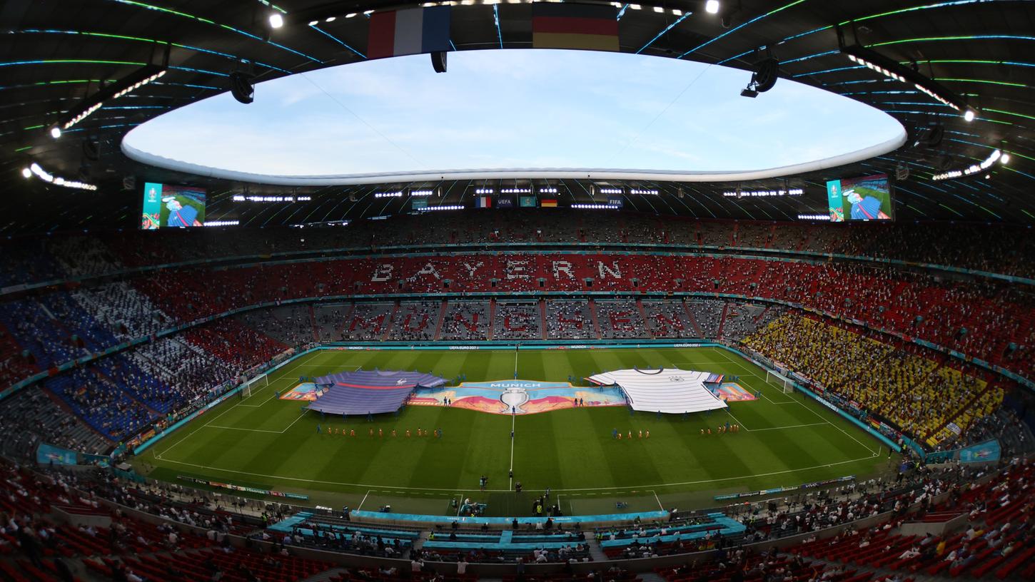 Die deutsche Nationalmannschaft bestritt ihre Vorrundenspiele in der Münchner Allianz Arena.