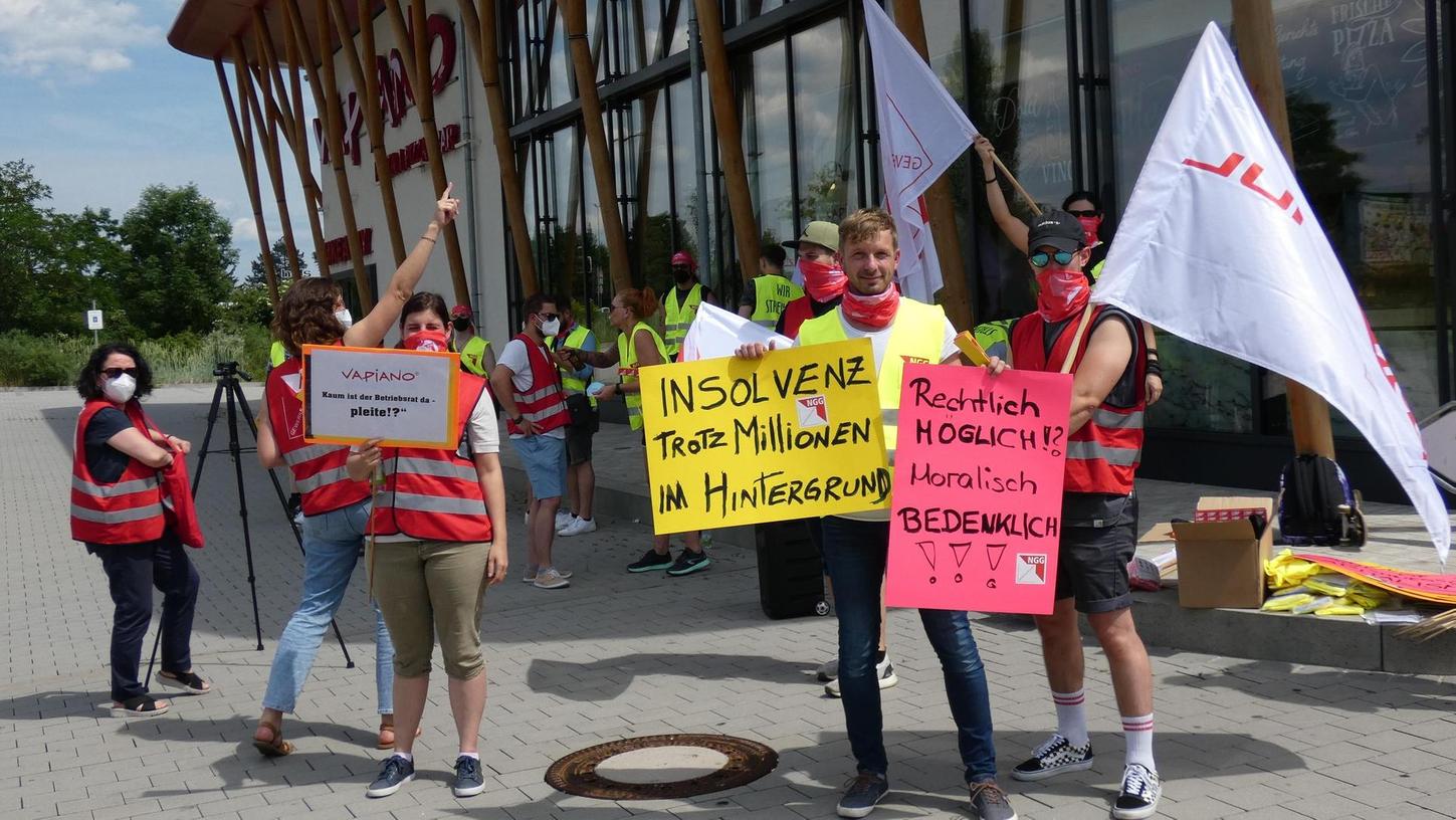 Vapiano-Schließung in Fürth: Mitarbeiter in Rage