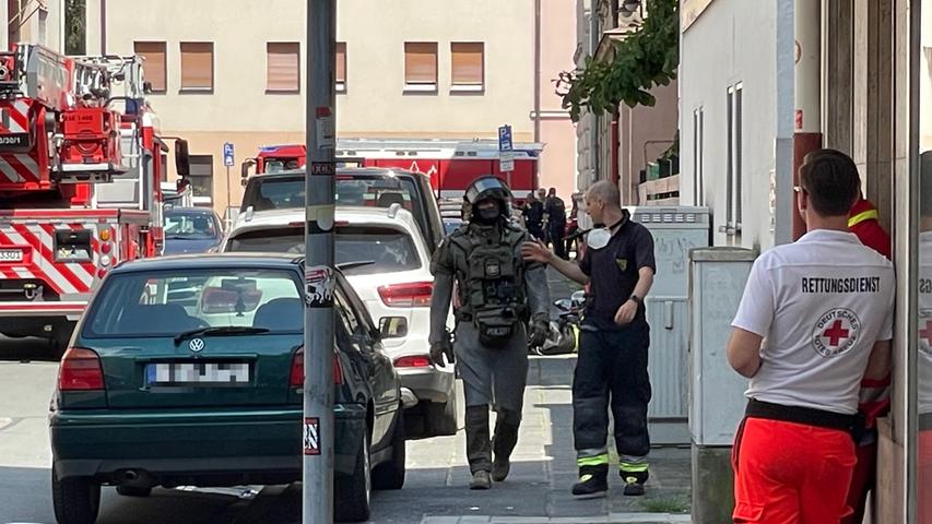 Mann verschanzt sich in Wohnung - Großer Polizeieinsatz in Nürnberg