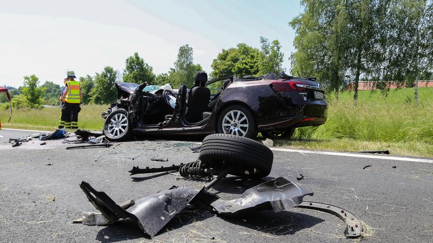 Zwei Schwerverletzte bei Unfall in der Oberpfalz