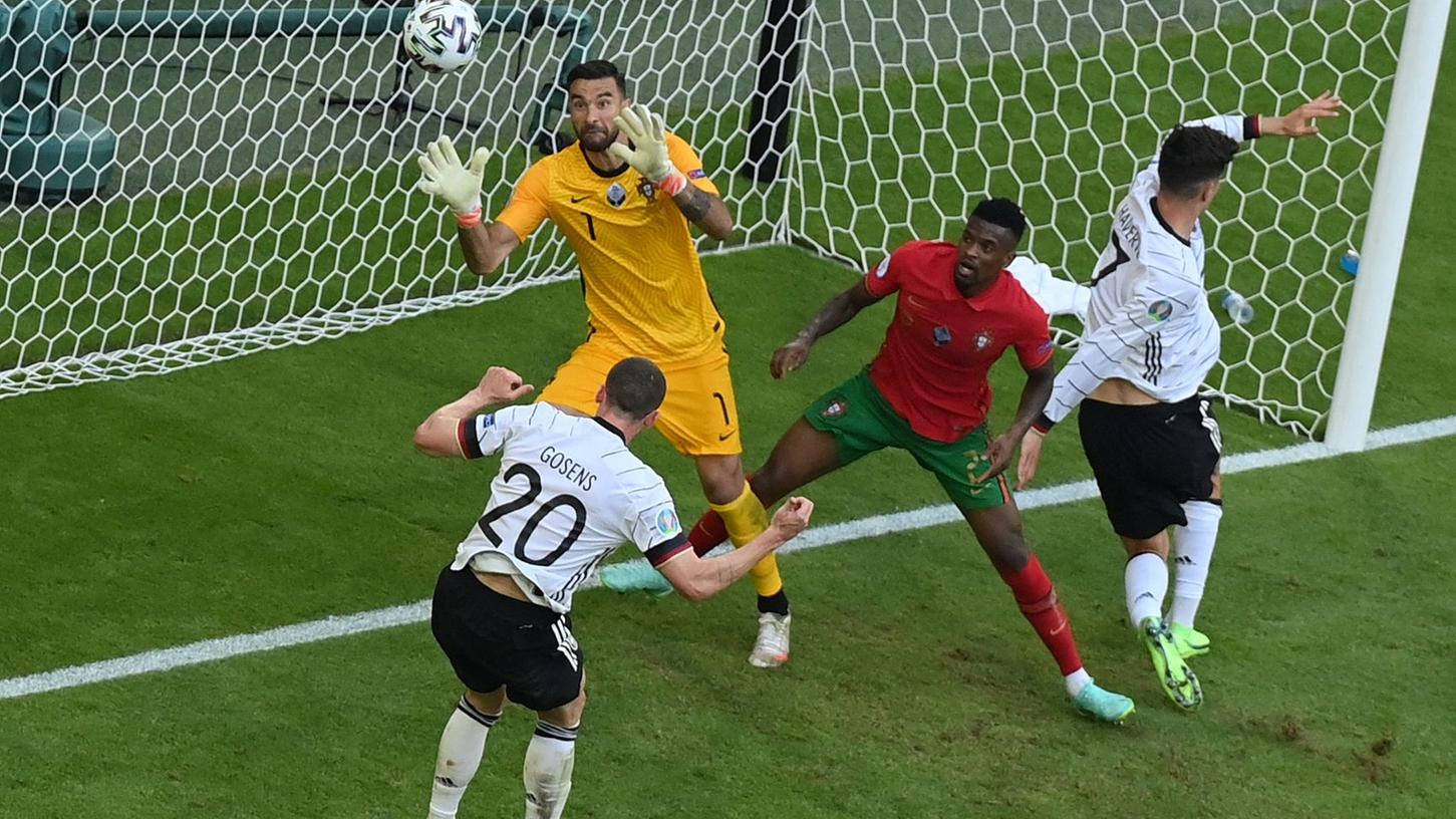 Deutschland schlägt Portugal klar mit 4:2 - auch dank eines überragenden Robin Gosens.