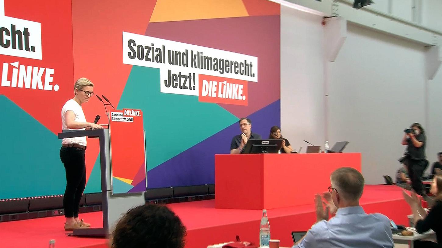 Gab sich kämpferisch: Susanne Hennig-Wellsow, Co-Vorsitzende der Linken.