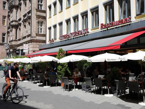 Begehrte Lage: das Restaurant-Café in der Luitpoldstraße.