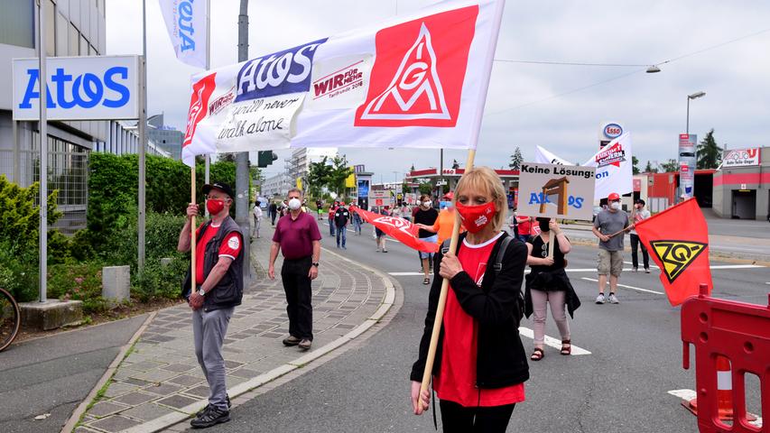 Beschäftigte von Atos Fürth kämpfen um ihre Arbeitsplätze