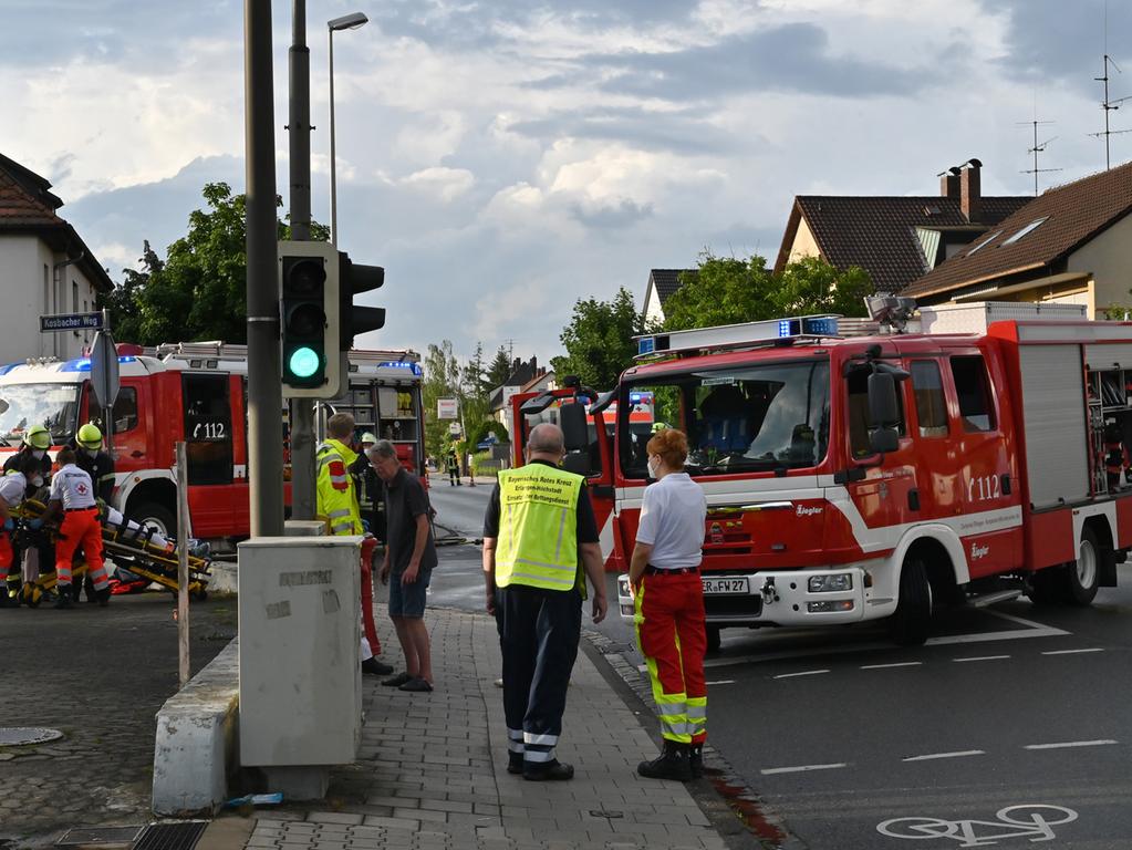 Schwerer Verkehrsunfall in Erlangen - Erlangen | Nordbayern