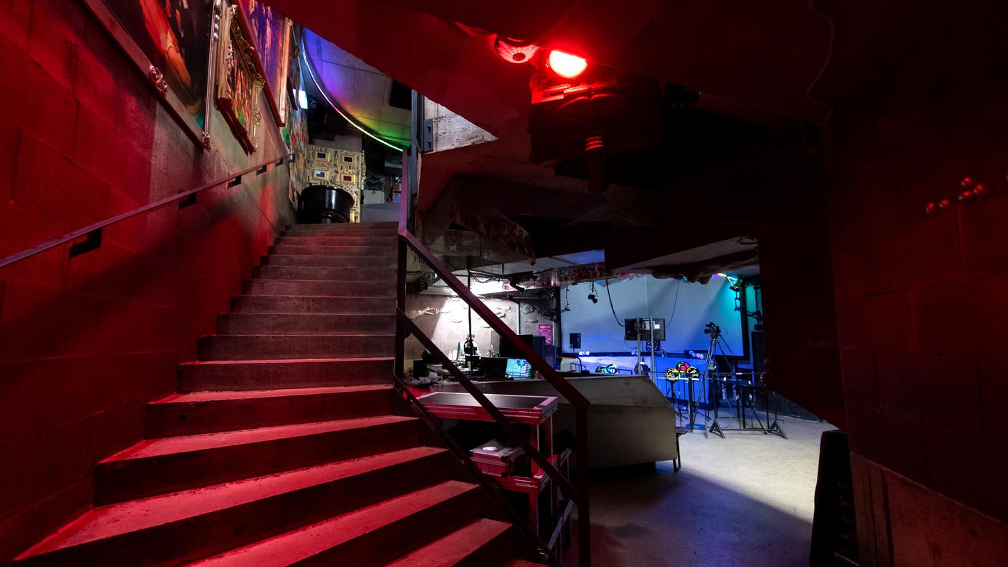 Blick in den geschlossen Club «Harry Klein» in der Münchner Innenstadt.
Blick in den geschlossen Club «Harry Klein» in der Münchner Innenstadt.