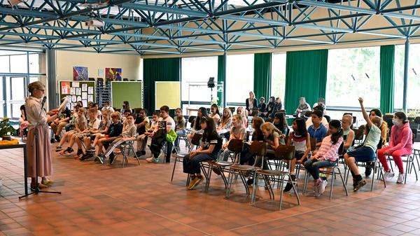 Lesung in der Grundschule Mönau