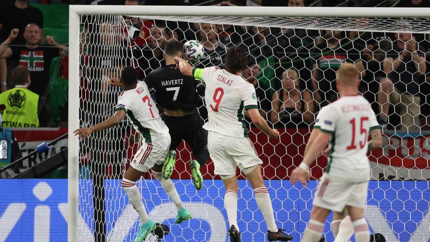 Nach der Gala gegen Portugal diesmal wieder ein Spiel auf Frankreich-Niveau. Der Unterschied zur Partie gegen Frankreich: Havertz traf zum zwischenzeitlichen 1:1.