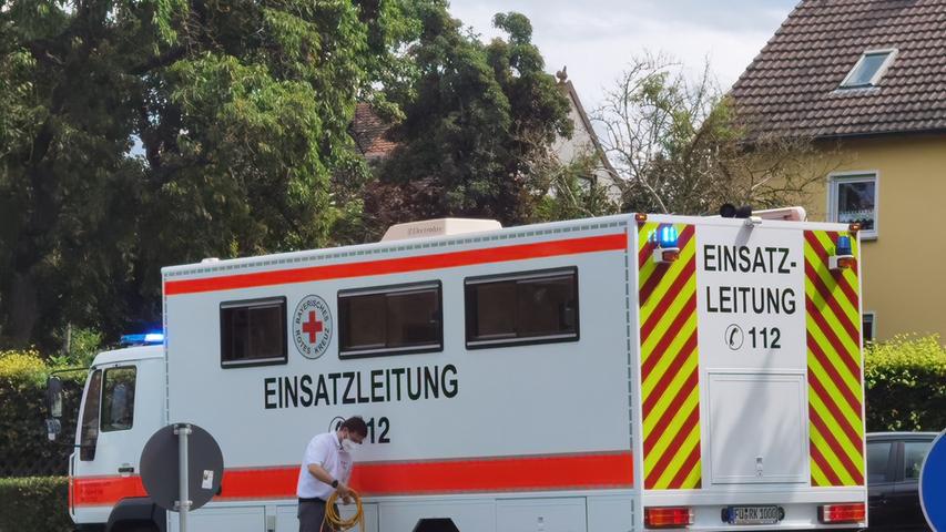 Feuer in Dönerladen: Einsatzkräfte rückten nach Cadolzburg aus