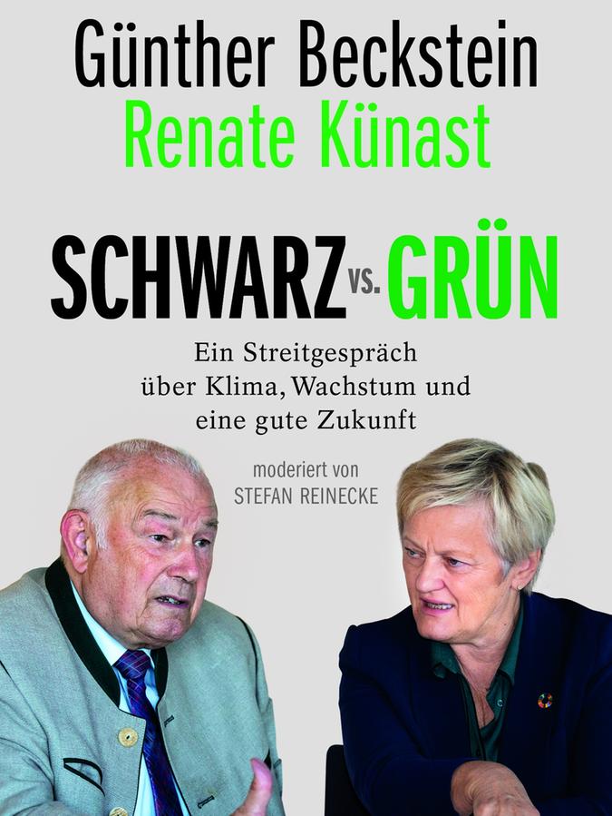 Sehen Unterschiede und Gemeinsamkeiten: Günther Beckstein und Renate Künast.