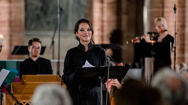Das Programm "Erlösung" hatten Anna Prohaska und Wolfgang Katschner bereits im ersten Lockdown zusammengestellt und unter dem Titel "Redemption" eingespielt.