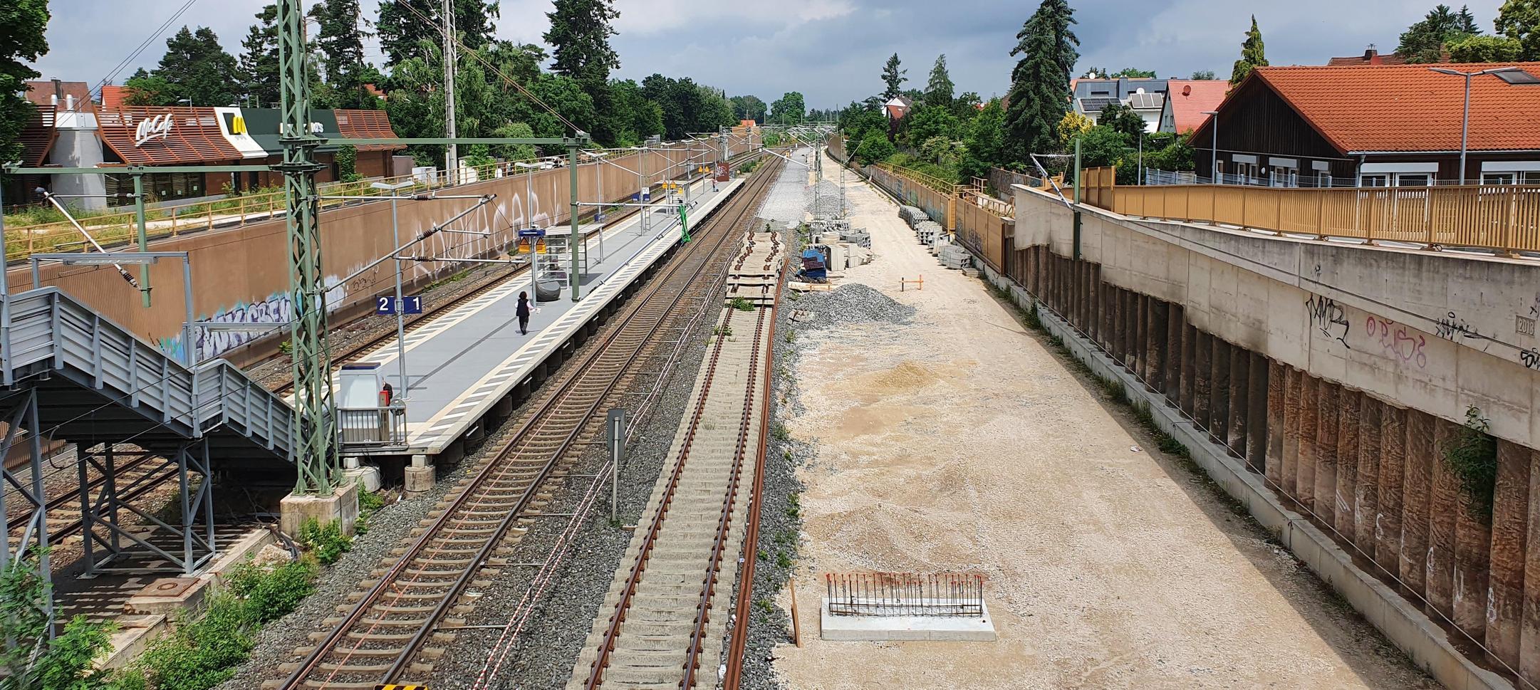 Bahn-Ausbau In Fürth: Hoffnung Für Den Haltepunkt Unterfarrnbach ...