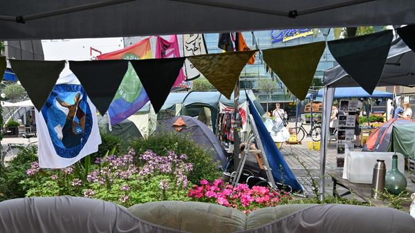 Beşiktaş-Platz Klimacamp