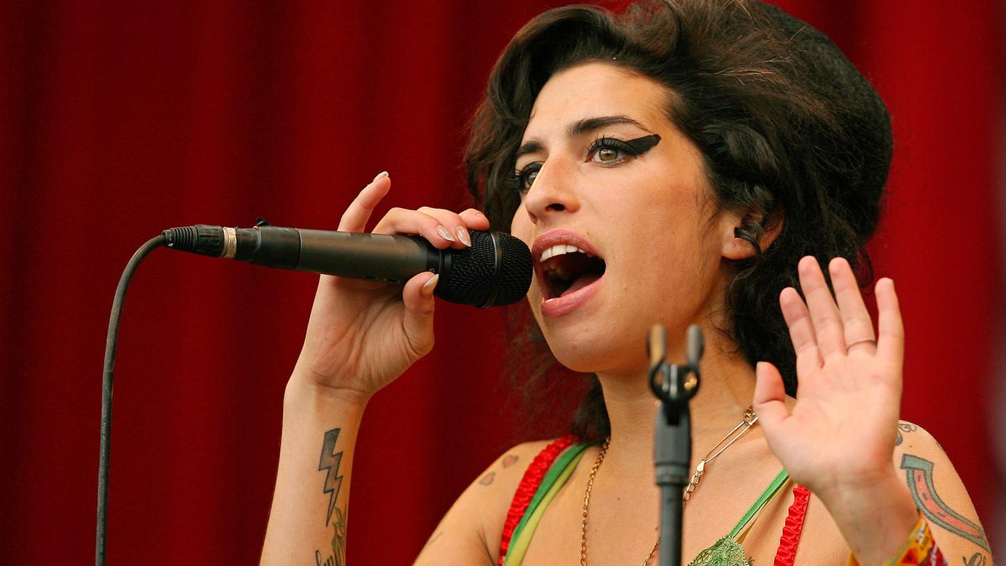 Amy Winehouse bei einem Auftritt im Jahr 2007. 