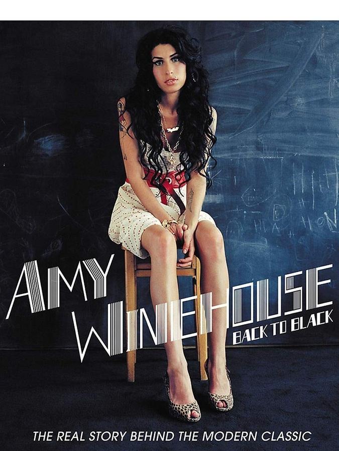 Amy Winehouse auf dem Cover von "Back to Black".