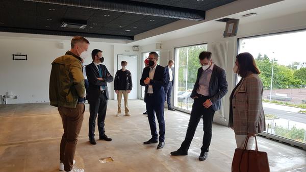 Der VIP-Raum kann unabhängig von Sportveranstaltungen für Events mit bis zu 199 Personen genutzt werden.