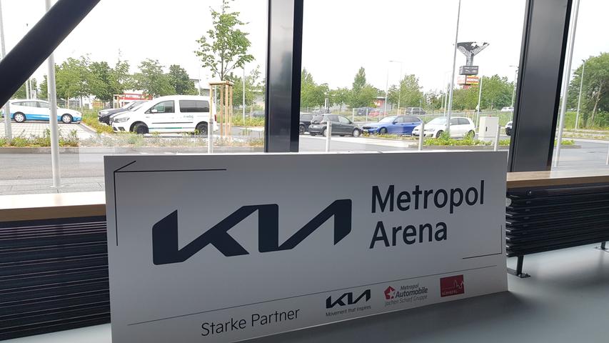 Seit einer Woche steht fest, wie die neue Halle heißen wird: Kia Metropol Arena.