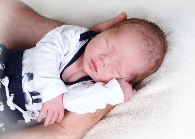 Im Südklinikum Nürnberg kam am 11. Juni der kleine Ben zur Welt - mit 50 Zentimetern und 3150 Gramm.