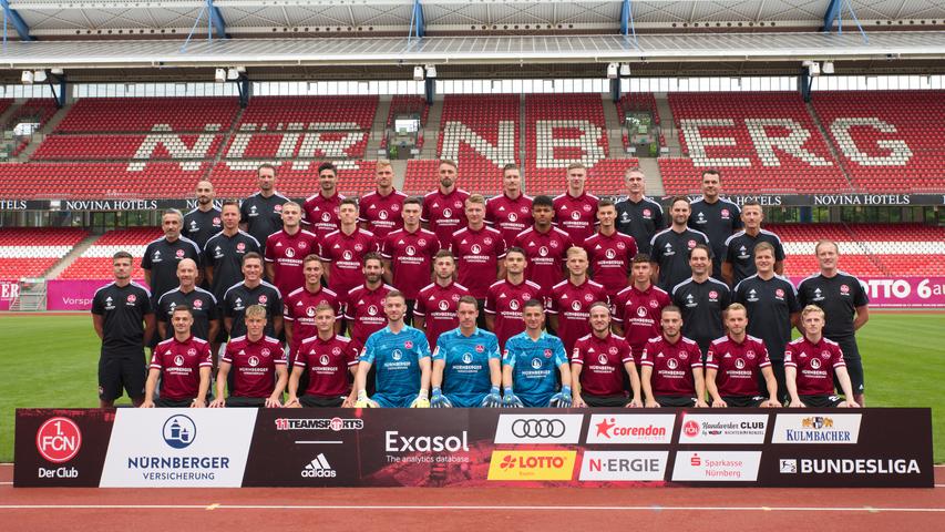 Der Kader des 1. FC Nürnberg für die Saison 2021/22.