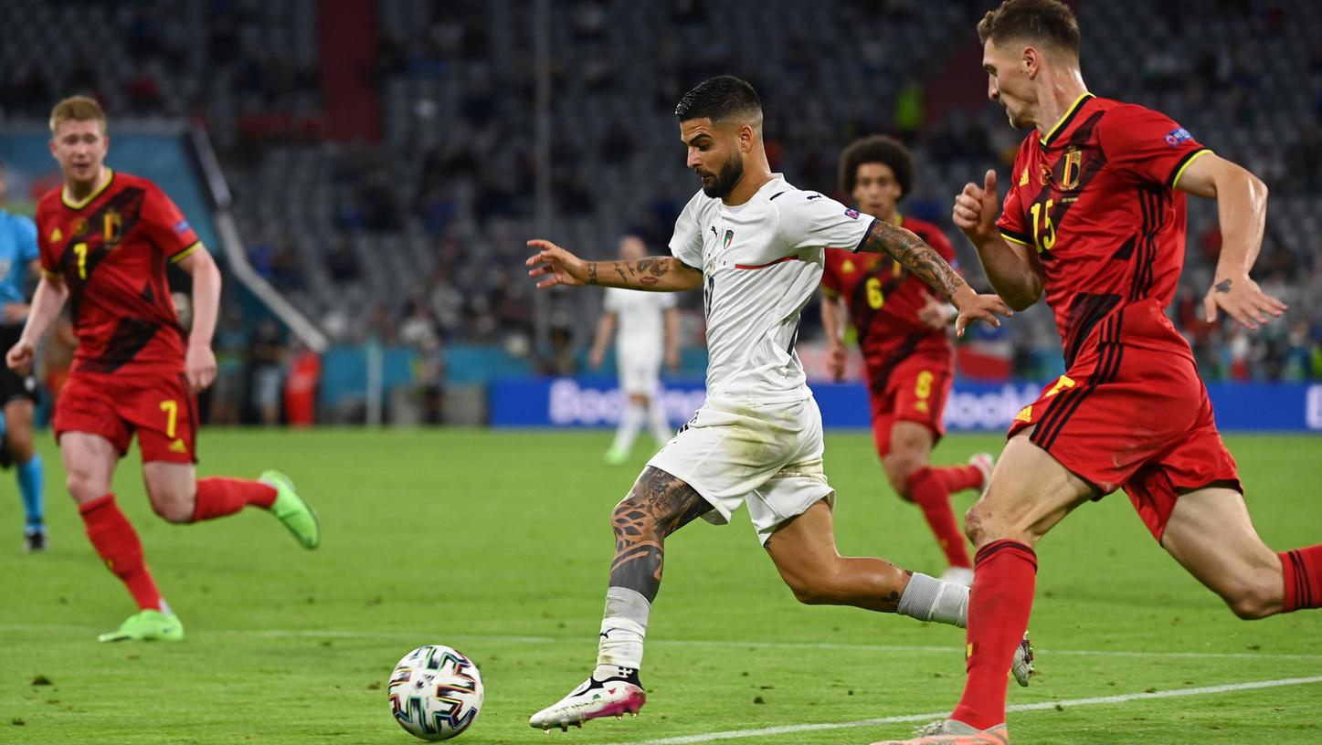 Klassischer Insigne! Italien schlenzt sich ins EM-Halbfinale