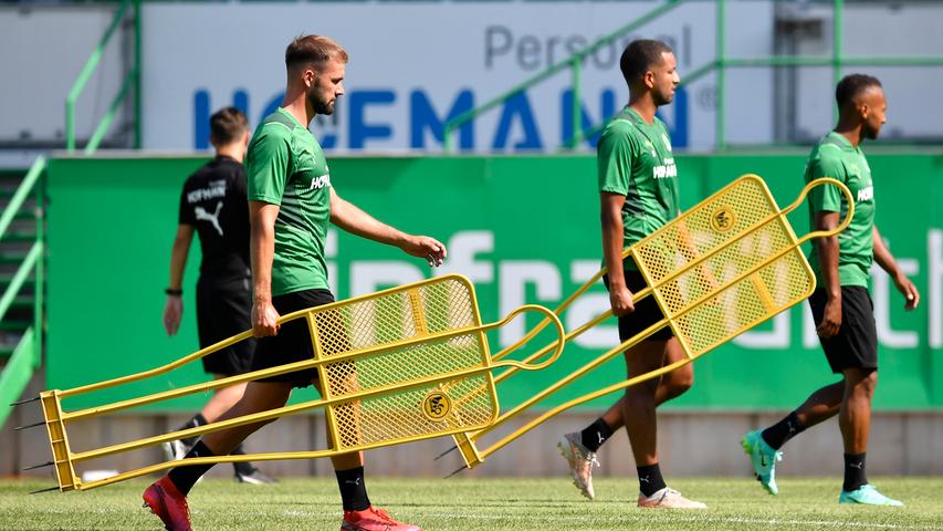 Auftakt im Ronhof: Kleeblatt startet die Vorbereitung auf die Bundesliga vor Fans