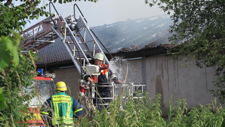 Große Rauchsäule, tote Kälber: Brand in Heidenheim verursachte hohen Schaden