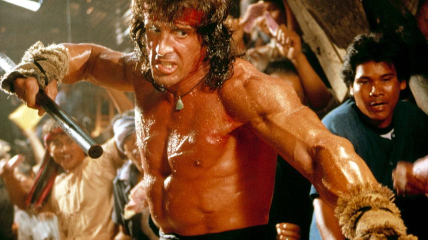 Kampfszene aus dem Film Rambo III.